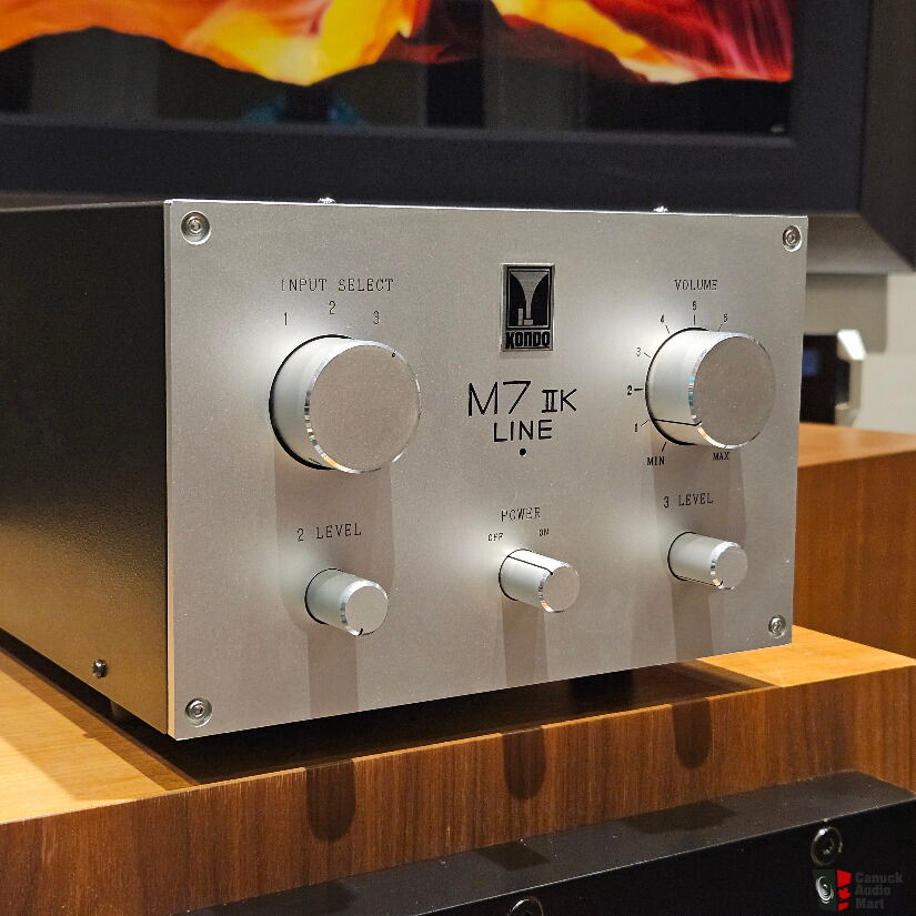 AudioNote Kondo M7 IIK Line Preamplifier. VERY RARE! Incredibly Musical