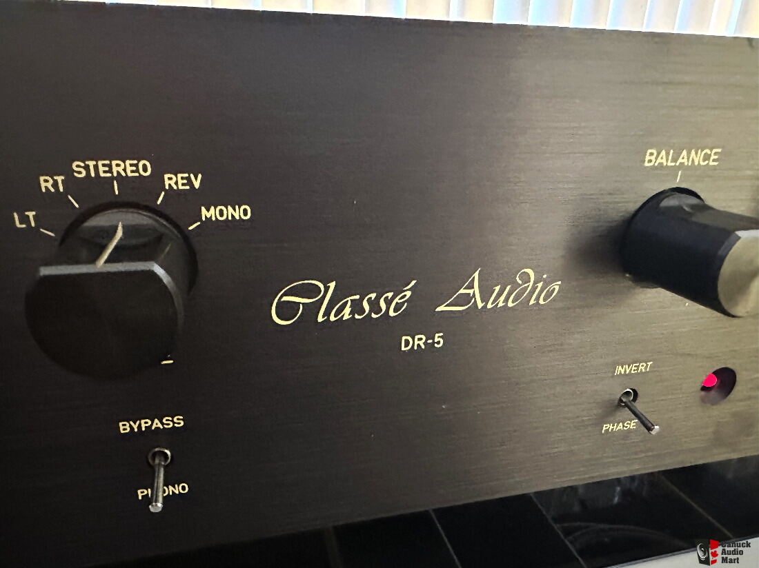 Classe DR5 MM/MC Preamp. CAD $1250.00 Superb Buy! Made in Canada