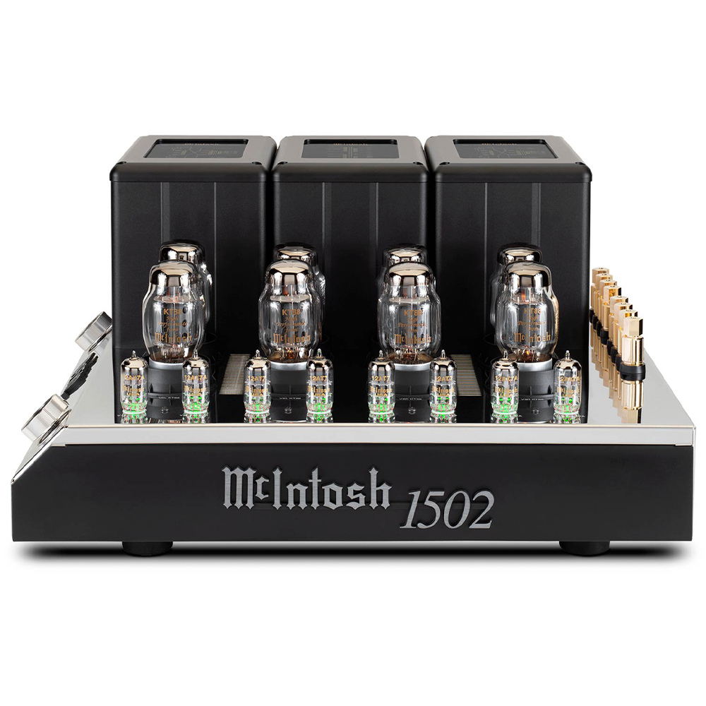 McIntosh MC1502 Tube Power Amplifier front