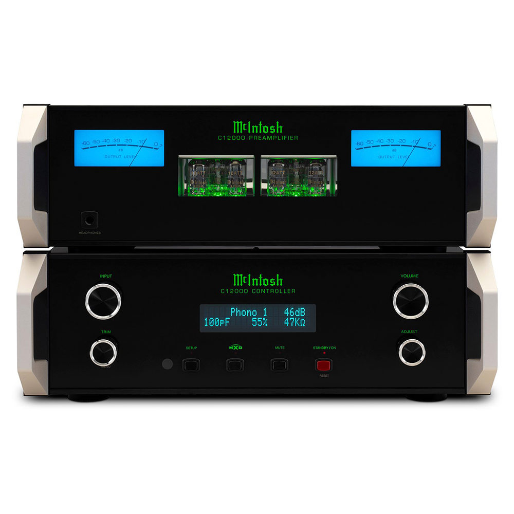 mcintosh c12000 preamplifier controller front
