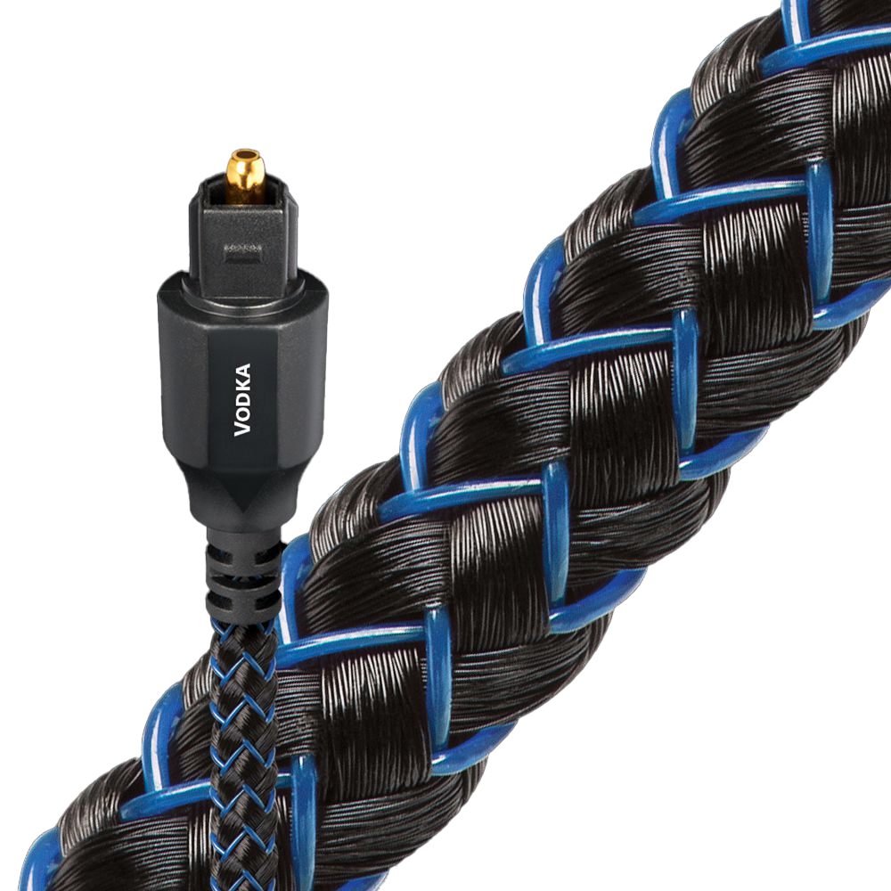 AudioQuest Toslink Fiber-Optic Vodka Cable - Sold as a Single