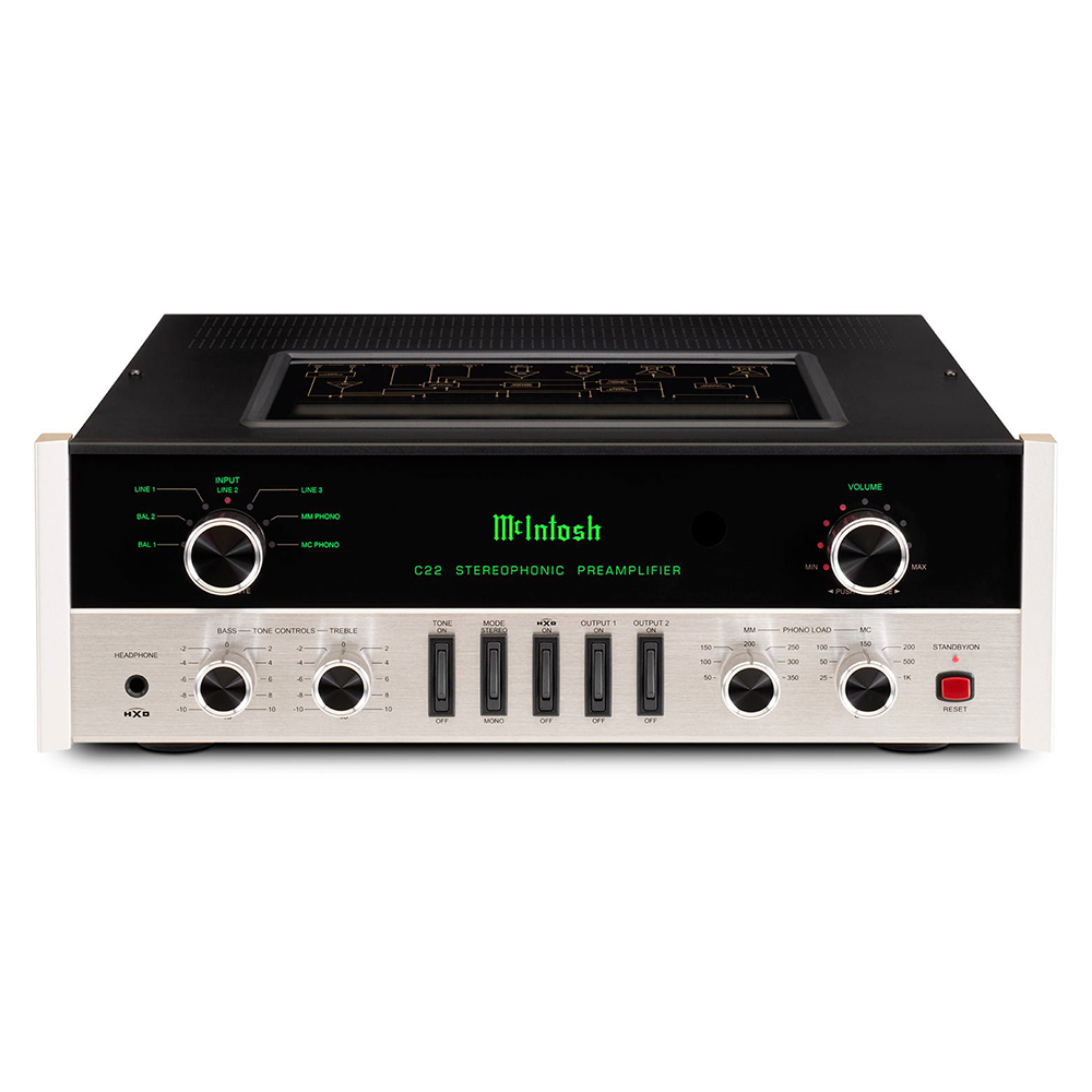 McIntosh C22 Stereophonic Preamplifier front