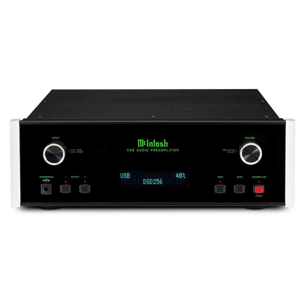 McIntosh C49 Audio Preamplifier front