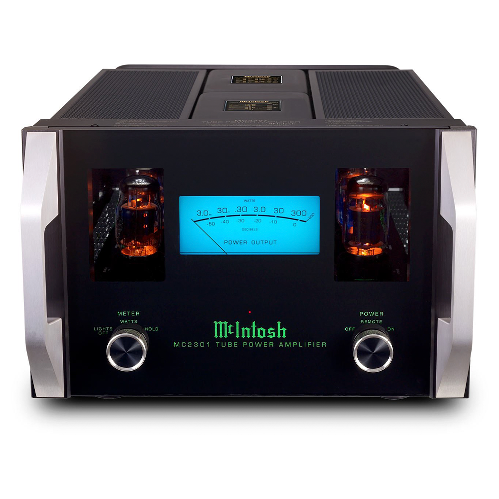 McIntosh MC2301 Mono Block Tube Power Amplifier front