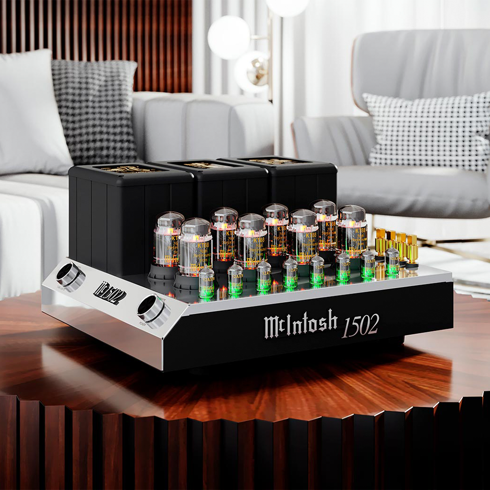 McIntosh MC1502 Tube Power Amplifier (In-Store Purchases Only) - Audio Excellence - {{ {{ product.product_type }} - McIntosh
