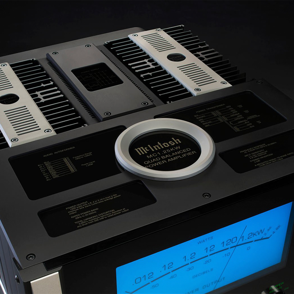 McIntosh MC1.25KW Mono Block Power Amplifier (In-Store Purchases Only) - Audio Excellence - {{ {{ product.product_type }} - McIntosh