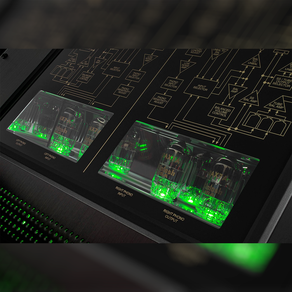 mcintosh c12000 preamplifier controller top