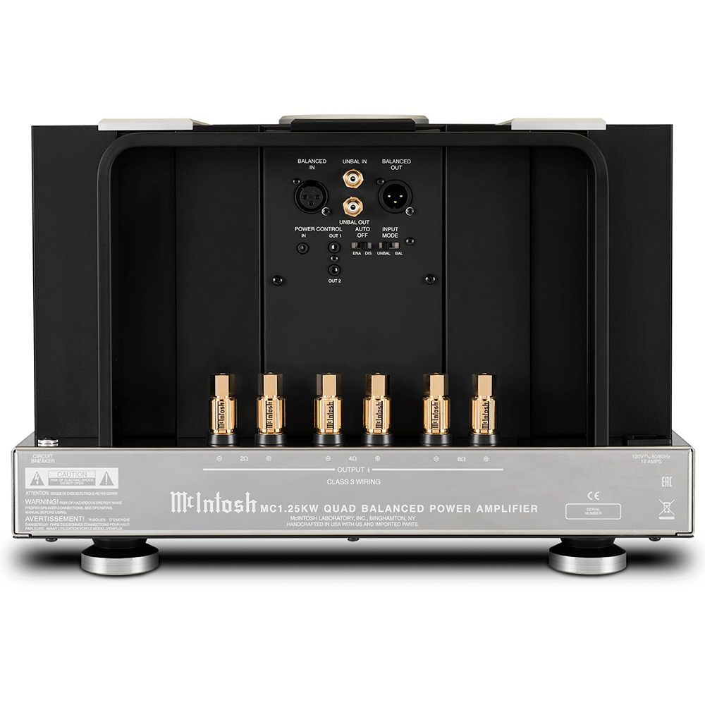 McIntosh MC1.25KW Mono Block Power Amplifier (In-Store Purchases Only) - Audio Excellence - {{ {{ product.product_type }} - McIntosh