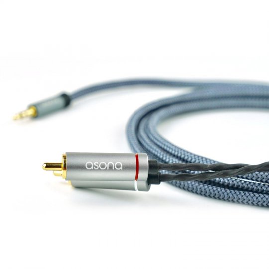 Asona AHC400 3.5mm to Stereo L+R Adapter Cable - Sold as a Single