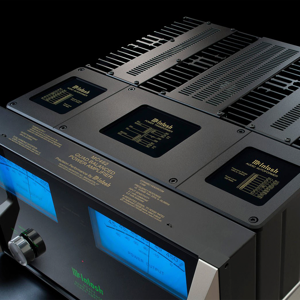 McIntosh MC462 Amplifier (In-Store Purchases Only) - Audio Excellence - {{ {{ product.product_type }} - McIntosh