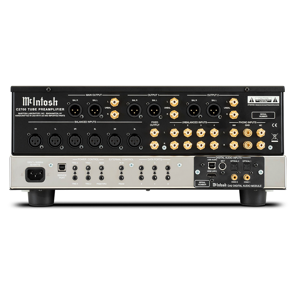McIntosh C2700 Preamplifier (In-Store Purchases Only & USD Pricing)