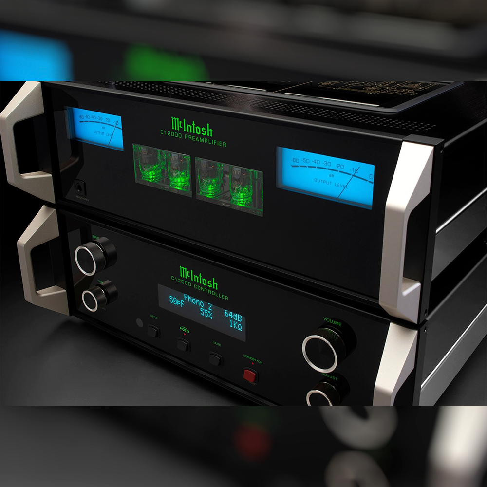 mcintosh c12000 preamplifier controller angle