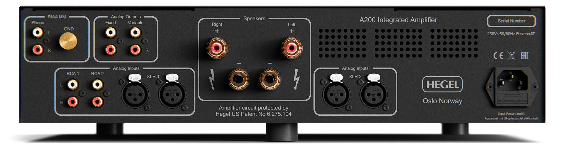 Hegel A200 Integrated Amplifier