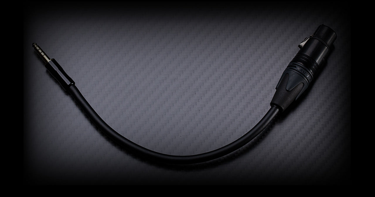 Aune AR1 Reference 4.4mm to 4-pin XLR adapter (Call/Email For Availability)