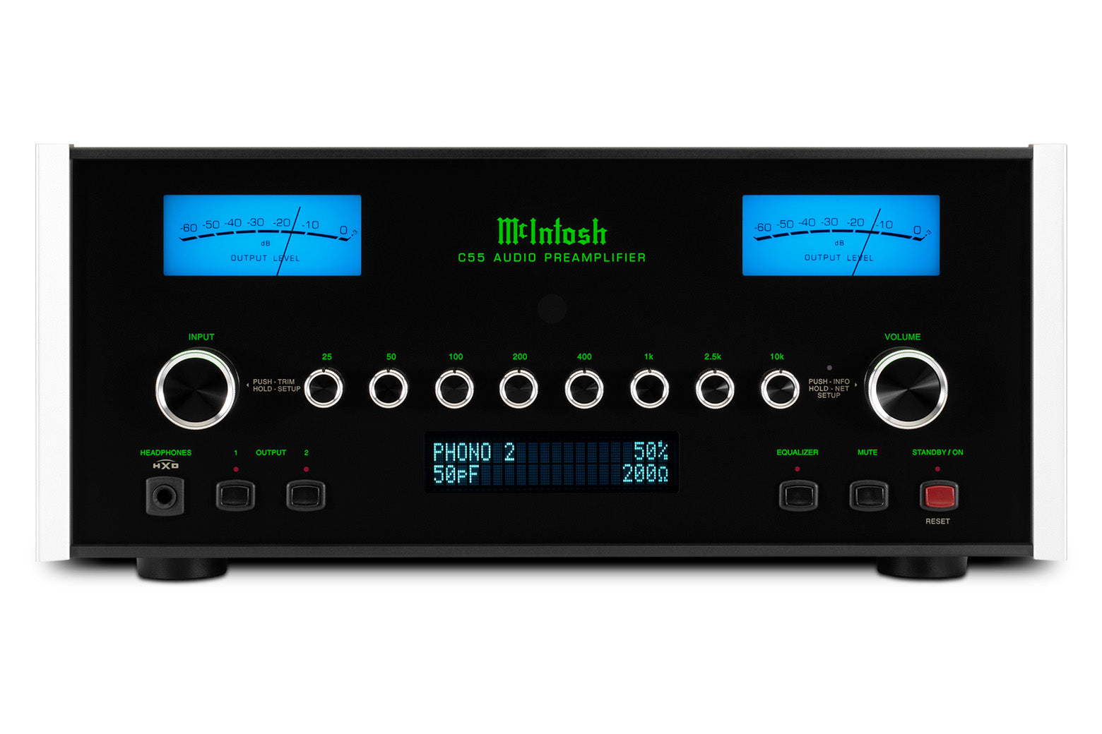 McIntosh C55 2-Channel Solid State Preamplifier (In-Store Purchase Only)