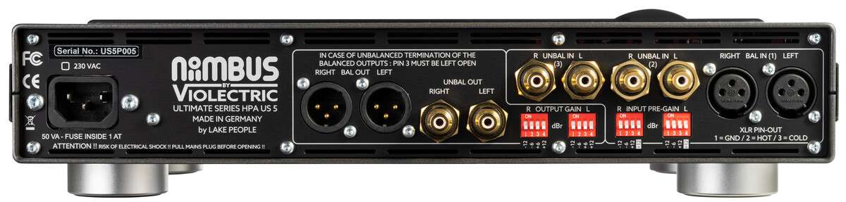 Violectric Niimbus US 5 Pro Headphone Amp (Call/Email For Availability)