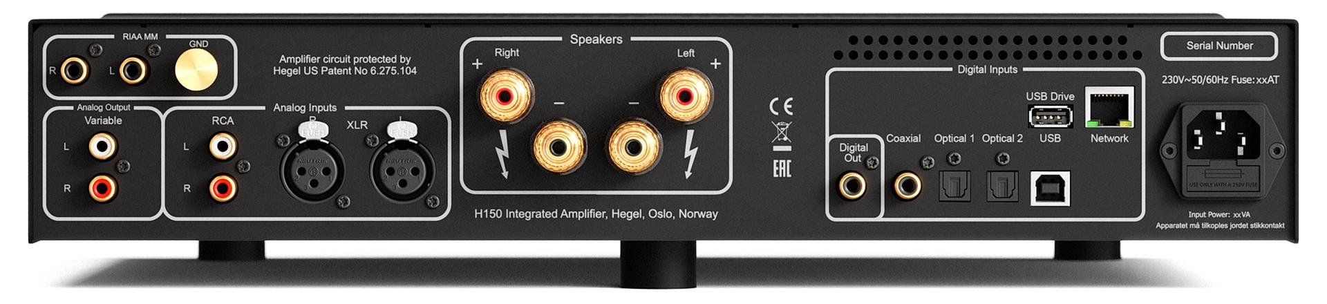 Hegel H150 Integrated Streaming Amplifier (Contact us for Availability)