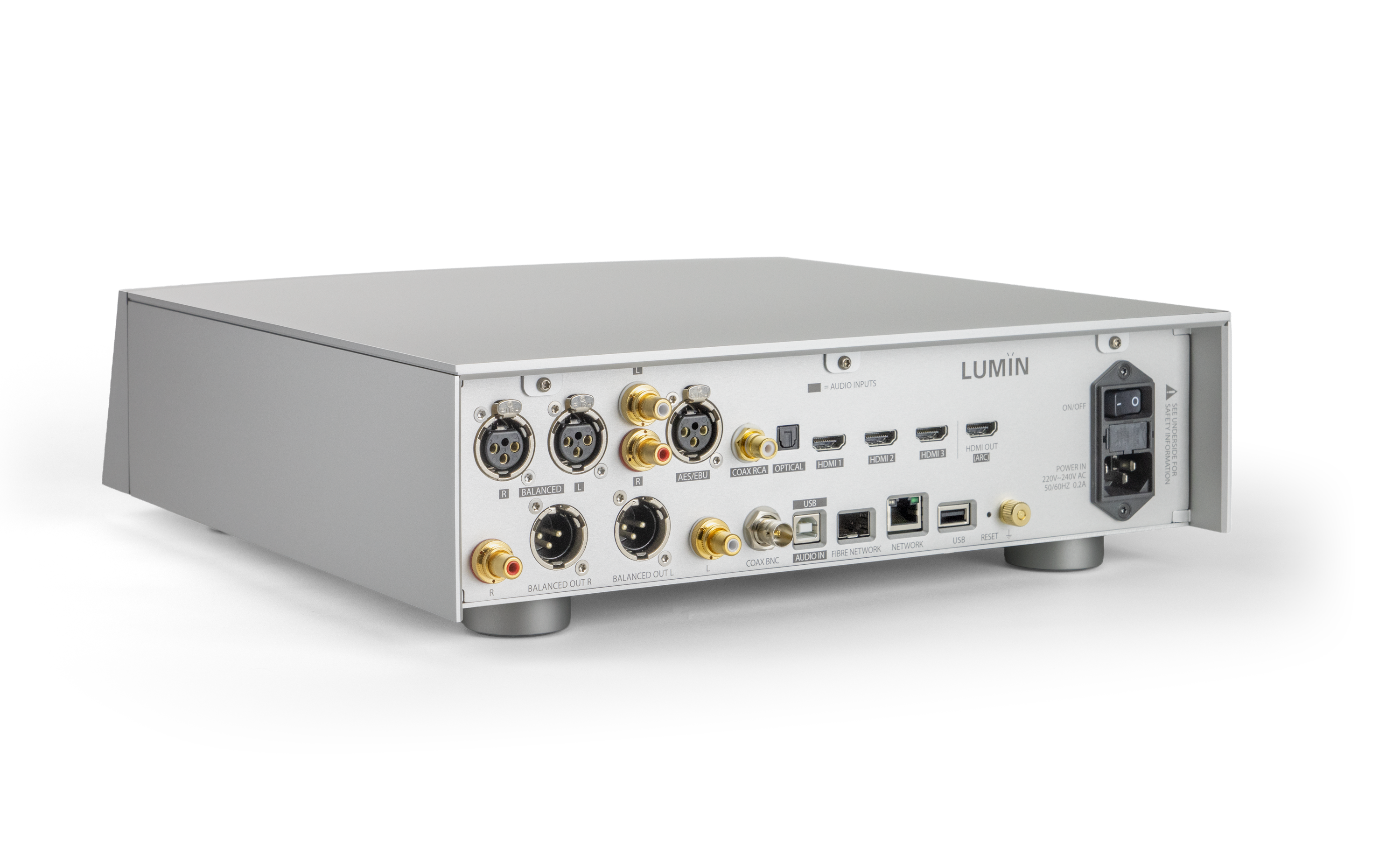 Lumin P2 Streamer, DAC and Pre-amplifier