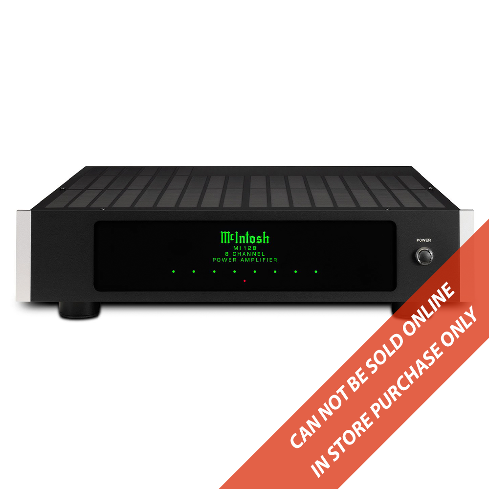 McIntosh MI128 8-Channel Digital Amplifier (In-Store Purchases Only & USD Pricing)