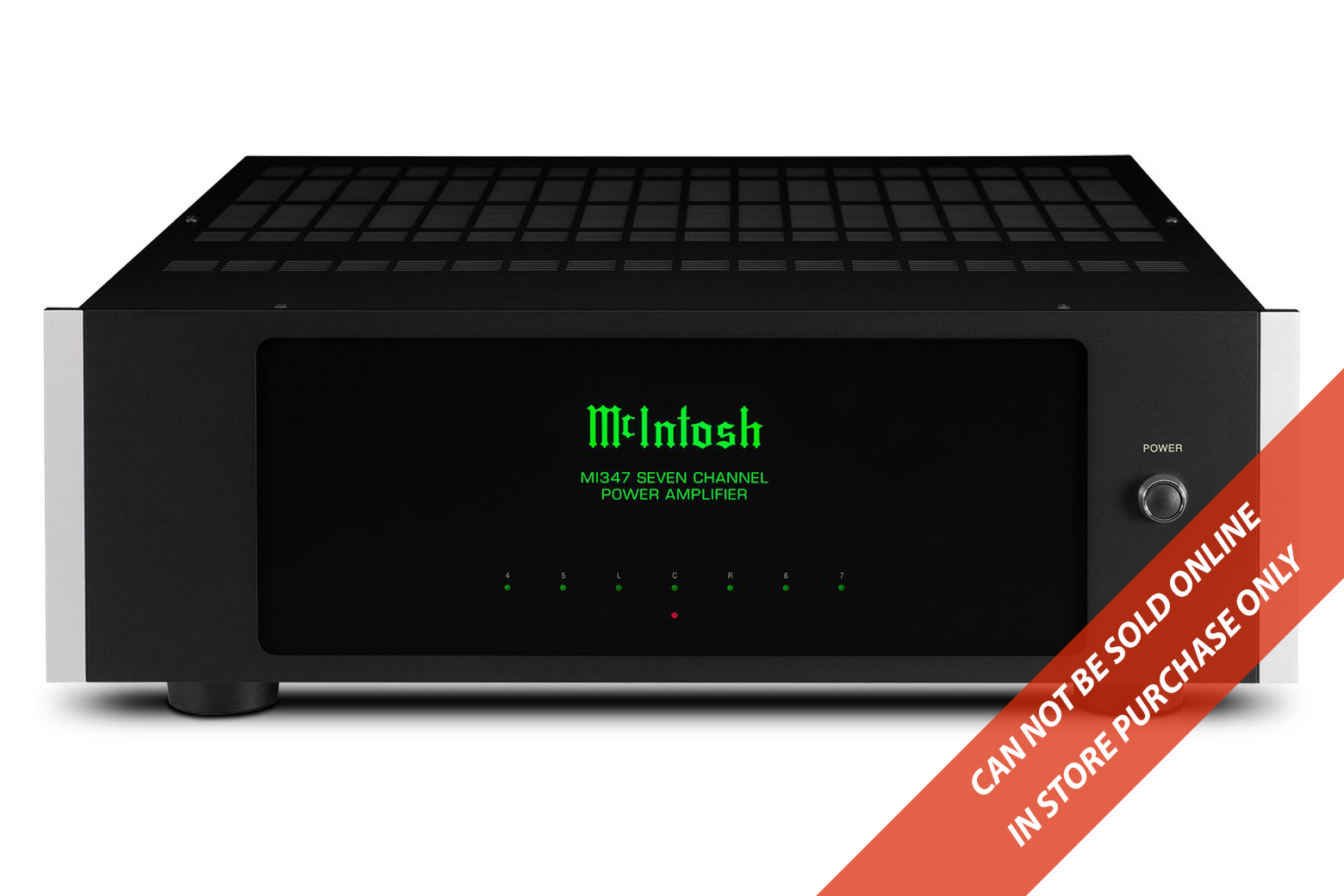 McIntosh MI347 7-Channel Digital Amplifier (In-Store Purchases Only)