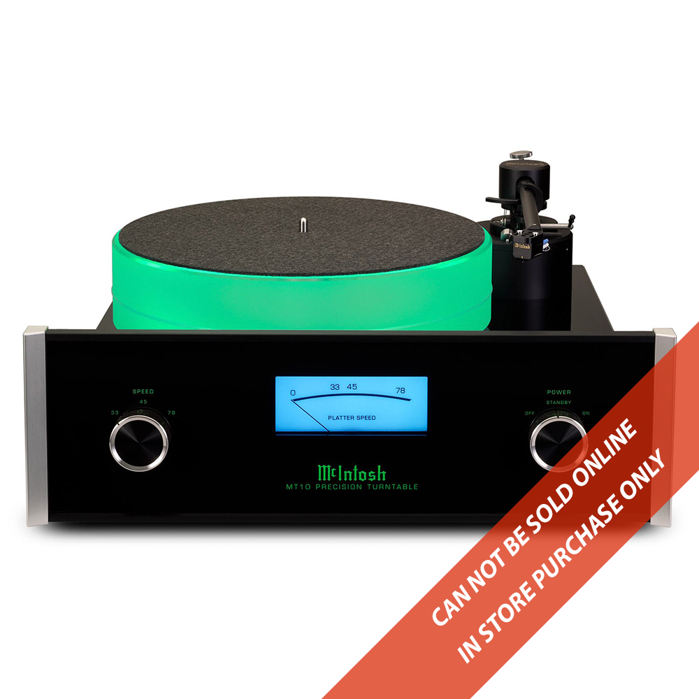 McIntosh MT10 Precision Turntable (In-Store Purchases Only & USD Pricing)