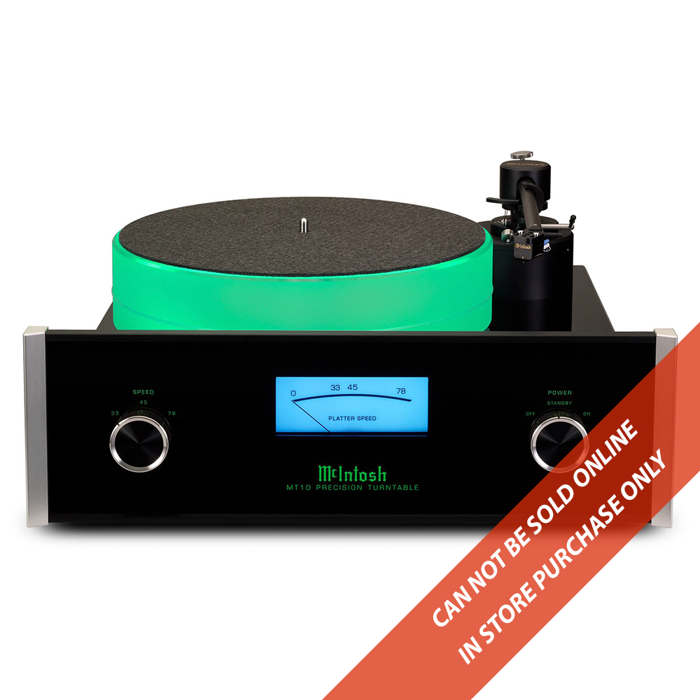 McIntosh MT10 Precision Turntable (In-Store Purchases Only)