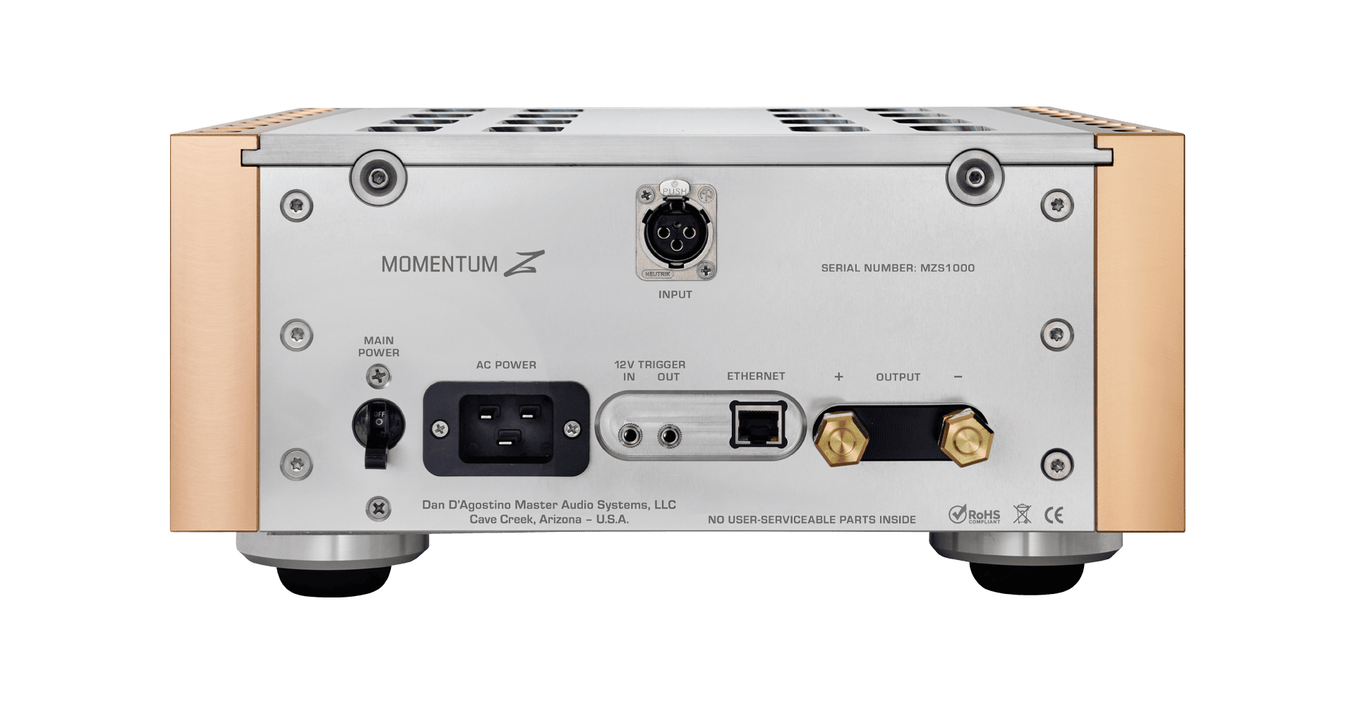 Dan D'Agostino Momentum Z Monaural Amplifier (sold as a pair)