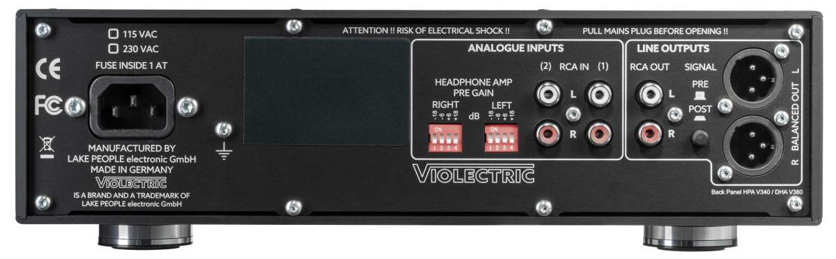 Violectric HPA V340 Headphone Amp (Call/Email For Availability)