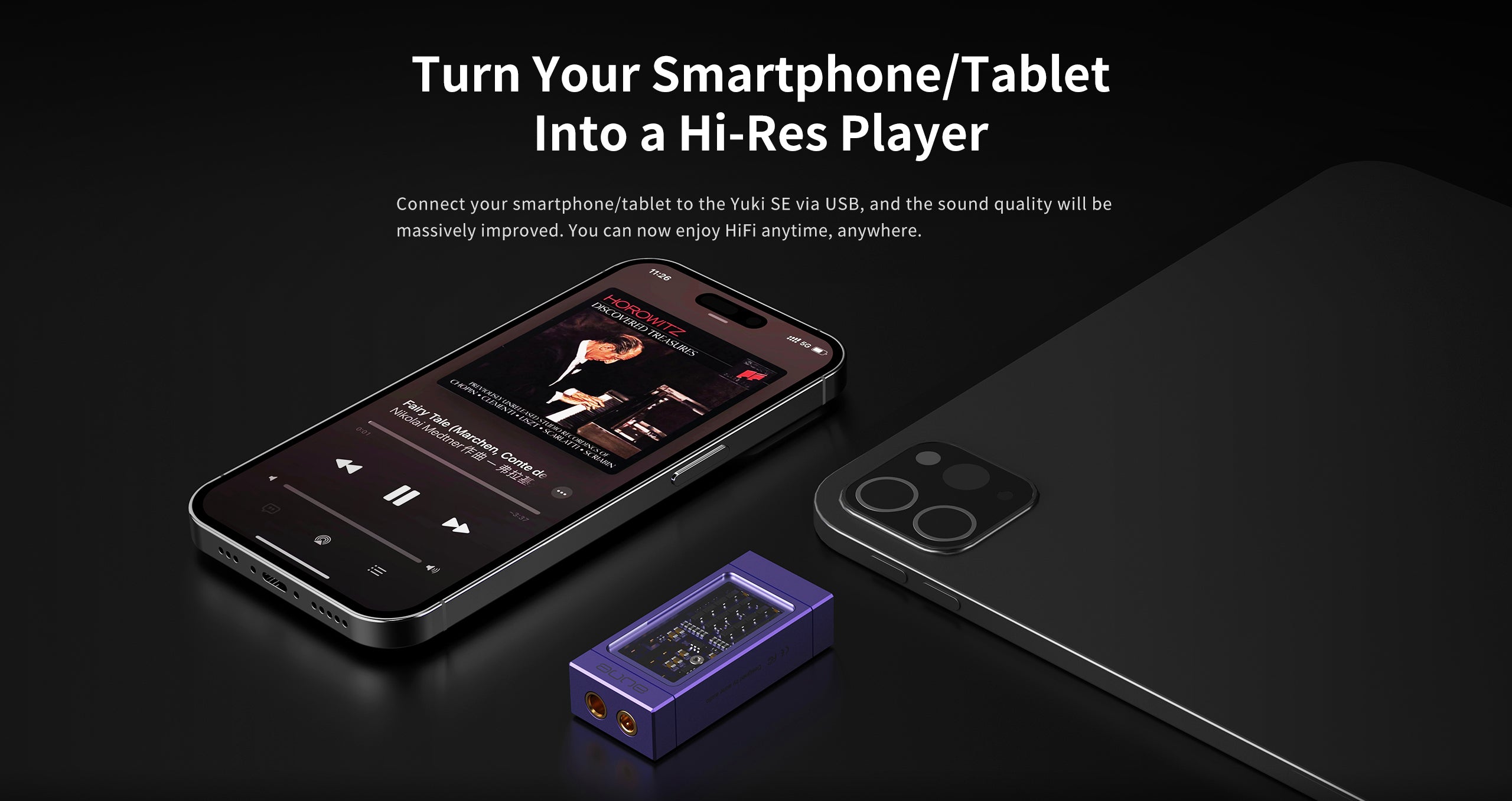 Aune Yuki SE portable USB-C DAC/Headphone Amp (Call/Email For Availability)