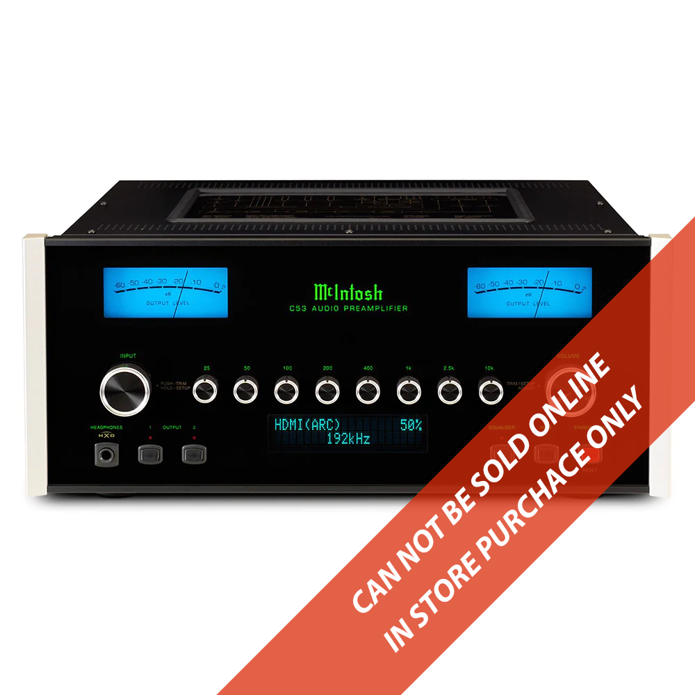 McIntosh C53 Preamplifier (In-Store Purchases Only & USD Pricing)