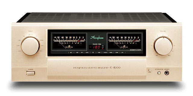 Accuphase E-4000 Class A/B Integrated Amplifier (In-Store Shopping Only)