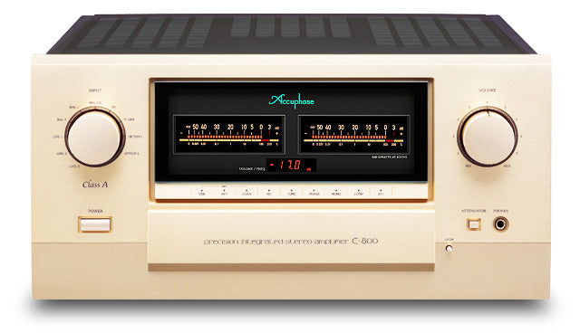 Accuphase E-800 Class-A Integrated Amplifier (In-Store Shopping Only)