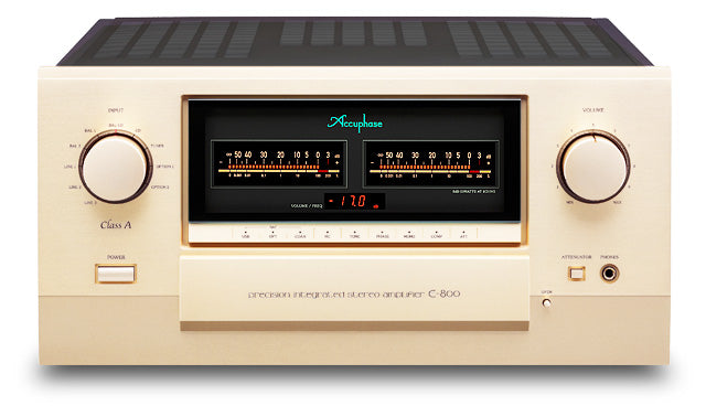 Accuphase E-800S Class-A Integrated Amplifier (In-Store Shopping Only)