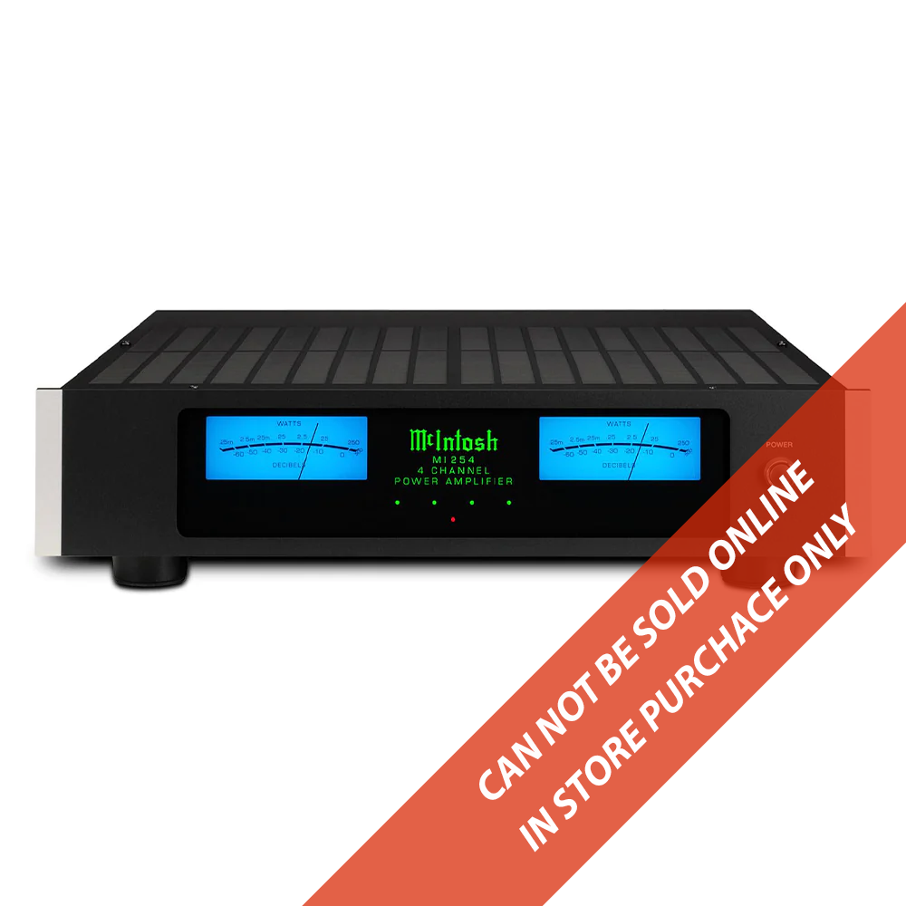 McIntosh MI254 4-Channel Digital Amplifier (In-Store Purchases Only & USD Pricing)