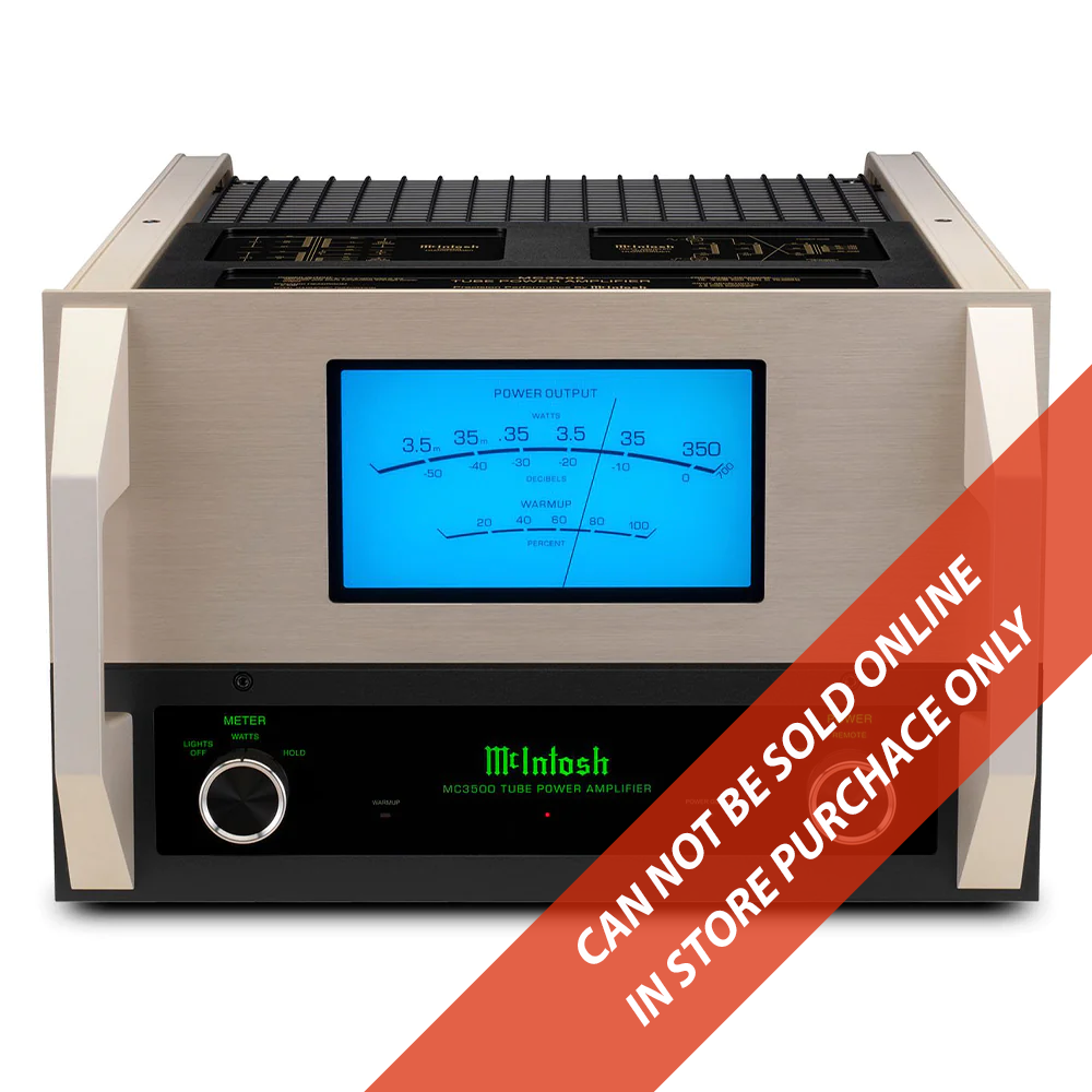 McIntosh MC3500 1-Channel Vacuum Tube Amplifier Mk II (In Store Purchases Only & USD Pricing)