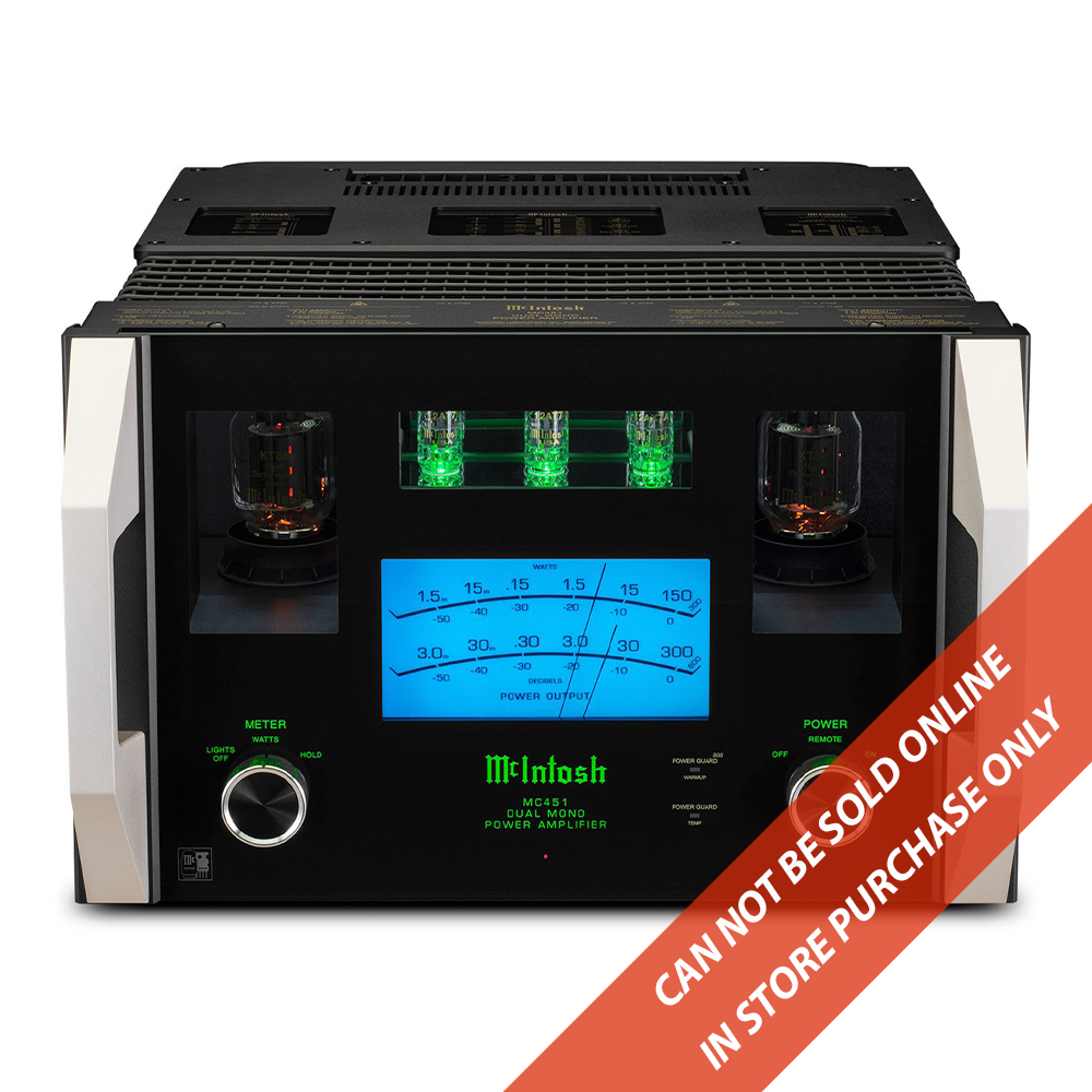 McIntosh MC451 Dual Mono Amplifier PAIR (In Store Purchases Only)