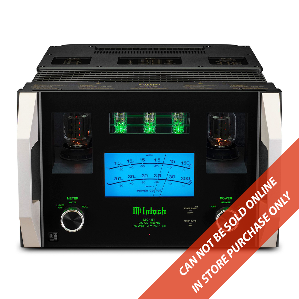 McIntosh MC451 Dual Mono Amplifier (In Store Purchases Only)