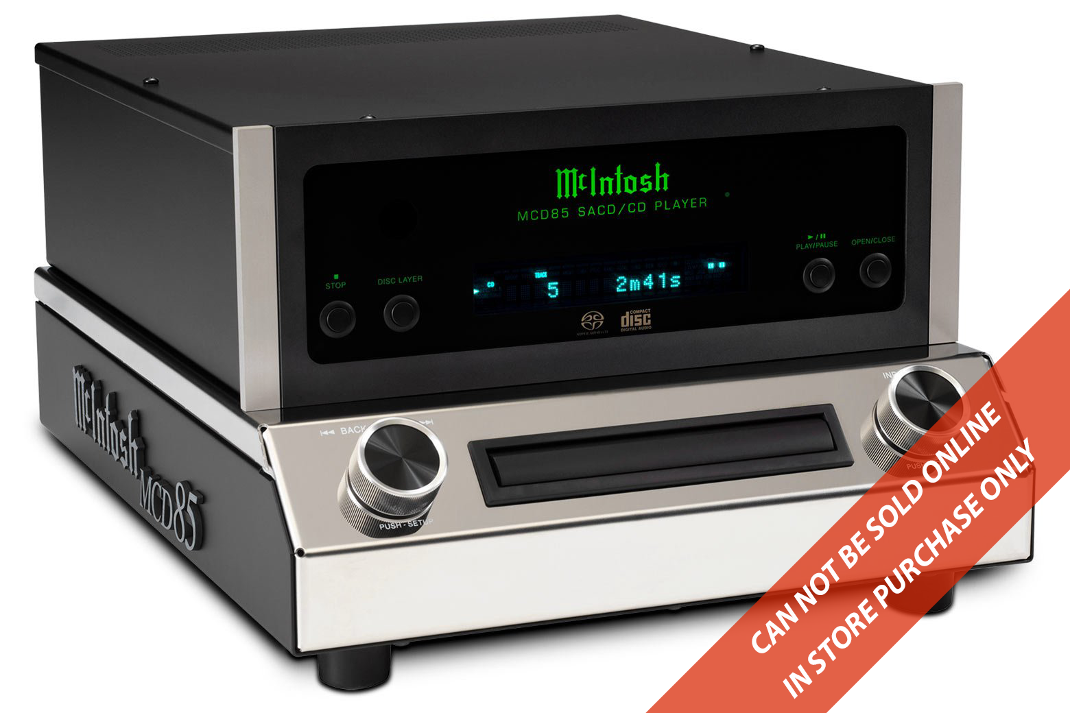 McIntosh MCD85 2-Channel SACD/CD Player (In-Store Purchases Only
