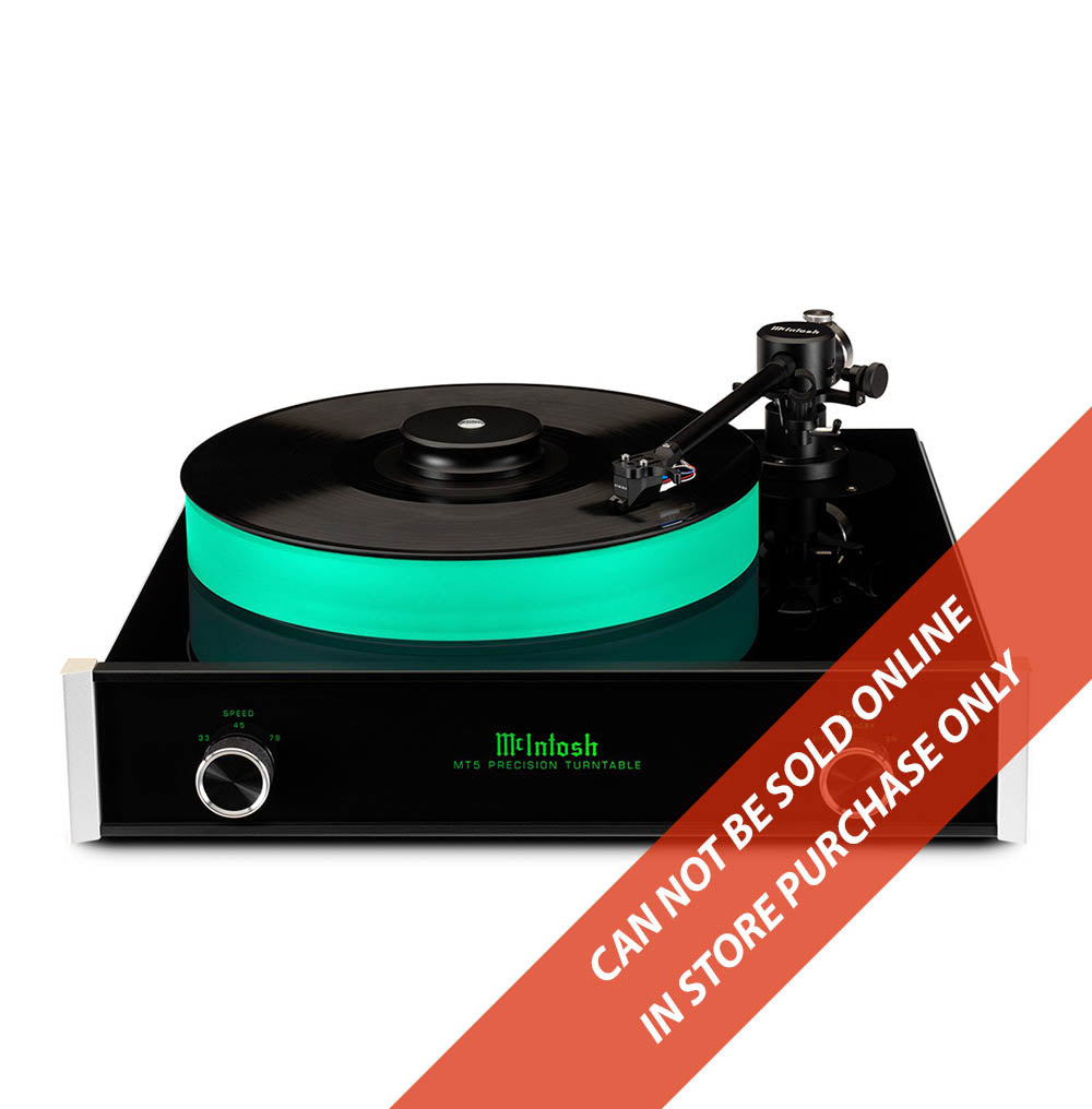 McIntosh MT5 Precision Turntable (In-Store Purchase Only)