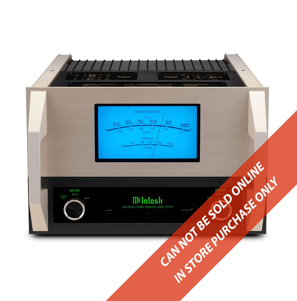 McIntosh MC3500 1-Channel Vacuum Tube Amplifier Mk II (In Store Purchases Only) - Audio Excellence - {{ {{ product.product_type }} - McIntosh