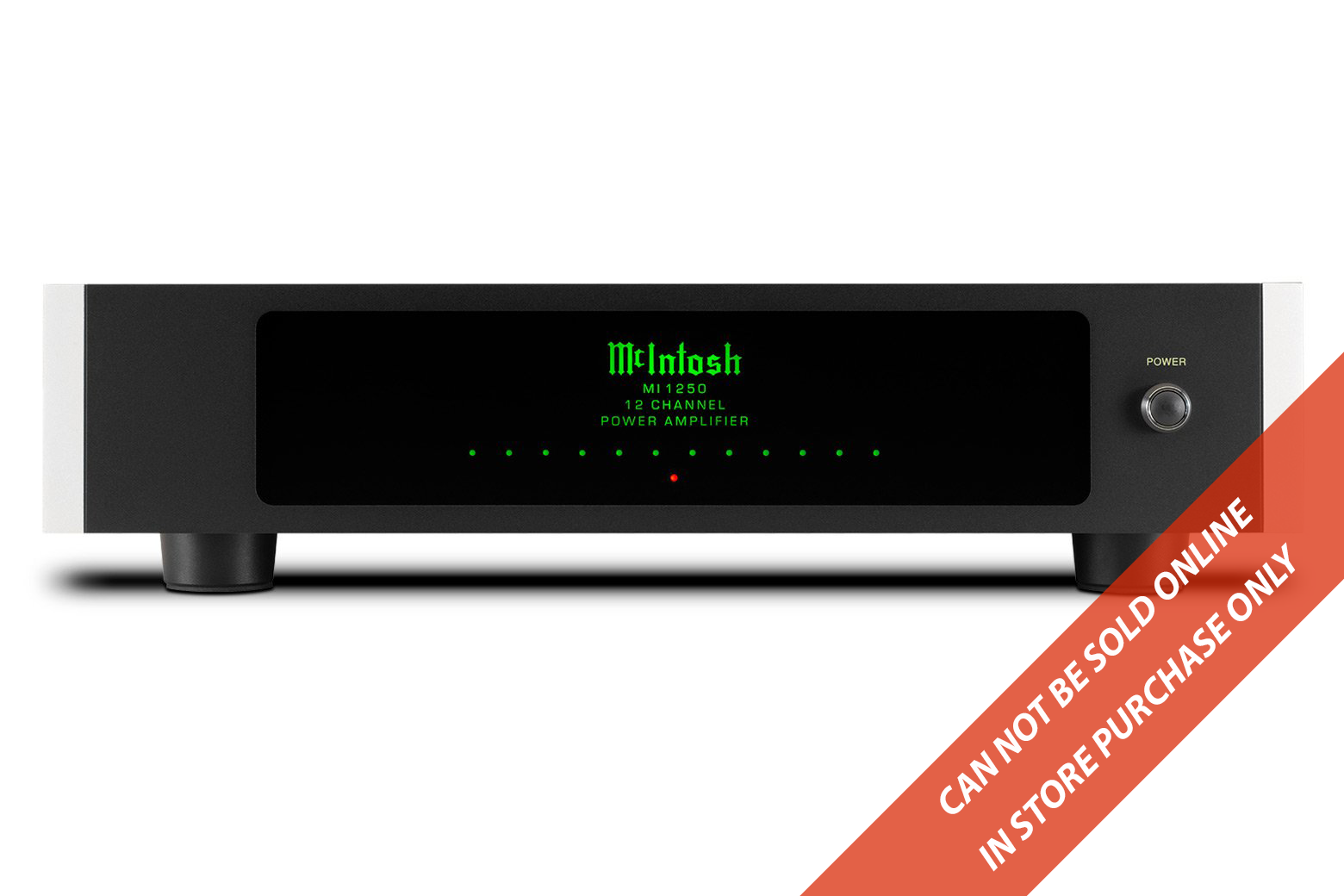 McIntosh MI1250 12-Channel Digital Amplifier (In-Store Purchases Only)