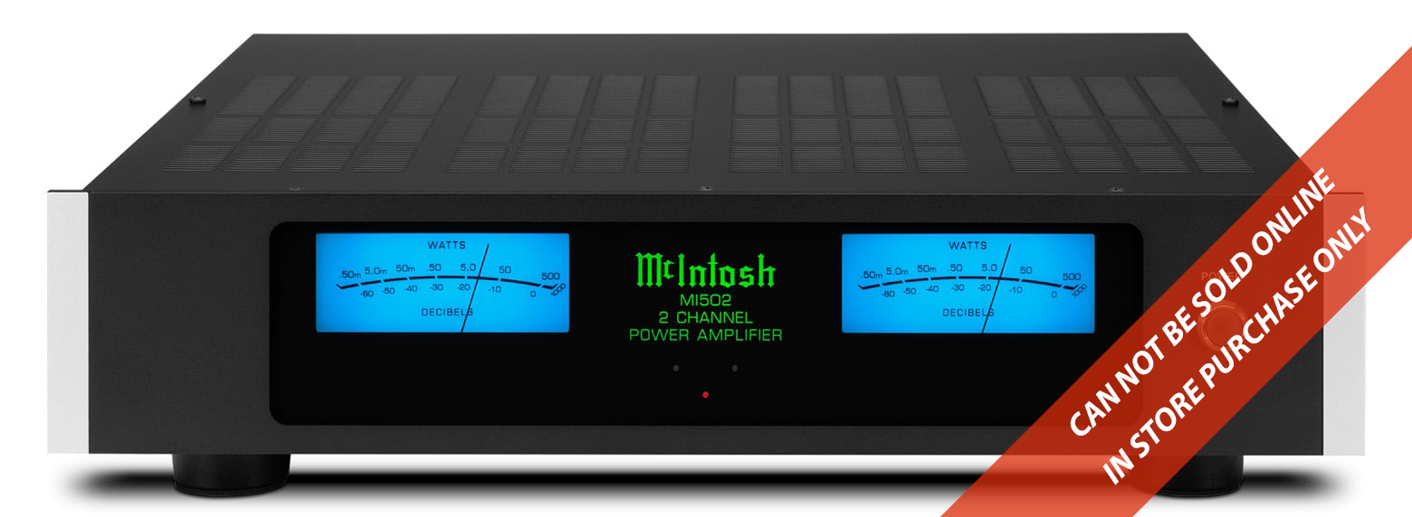 McIntosh MI502 2-Channel Digital Amplifier (In-Store Purchases Only)