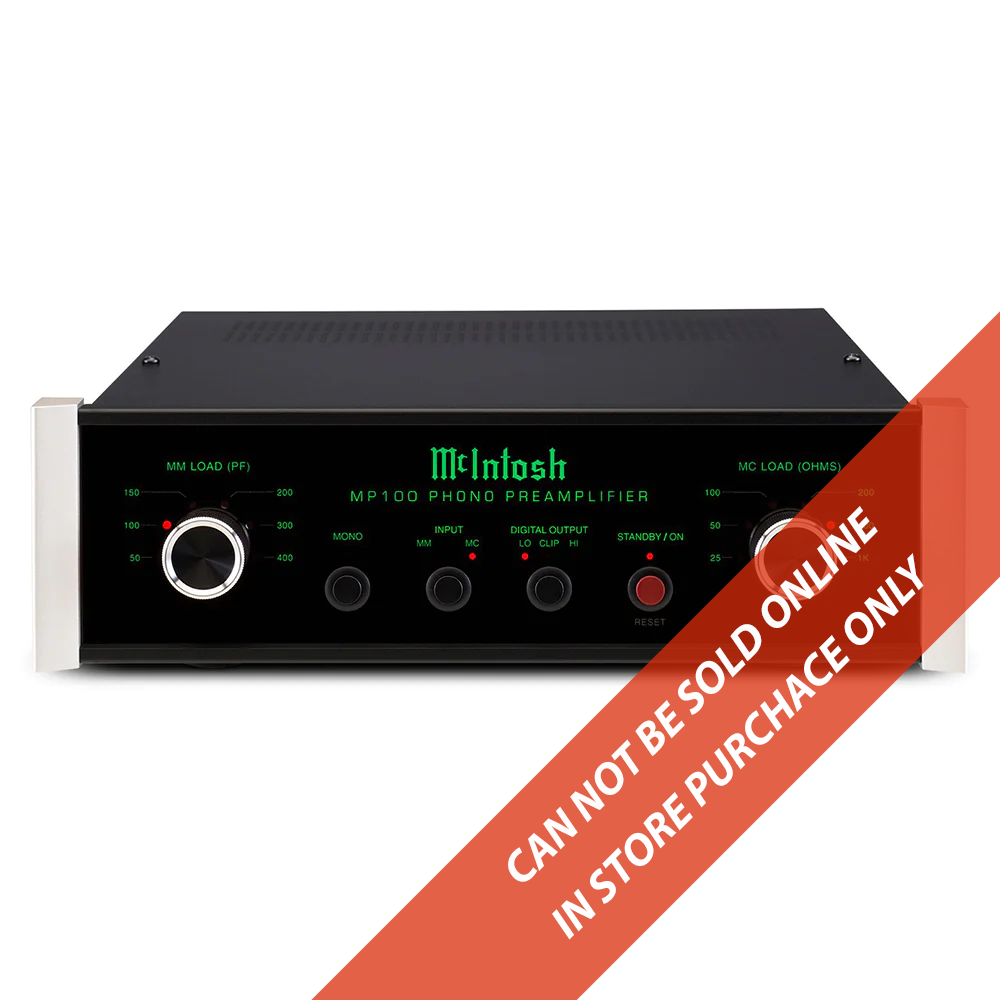 McIntosh MP100 Phono Preamplifier (In-Store Purchases Only & USD Pricing)