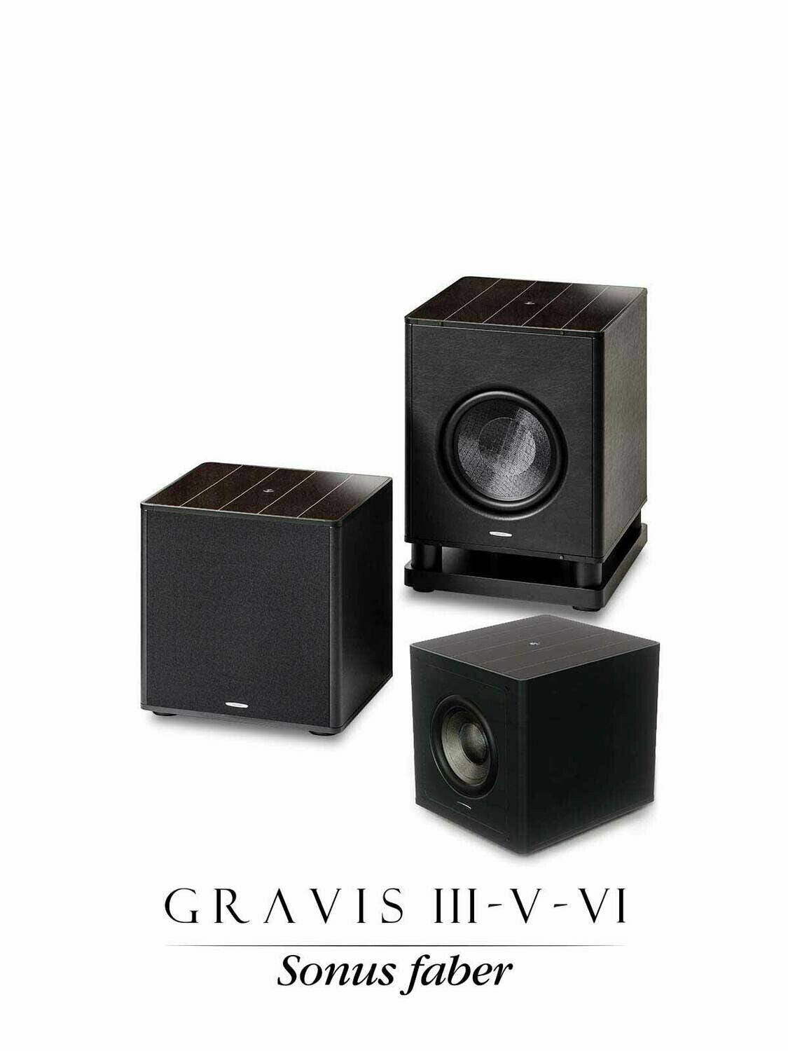 Sonus Faber Gravis III/V/VI Subwoofer (Please call/In-Store Only) - Audio Excellence - {{{{ product.product_type }} - Sonus Faber