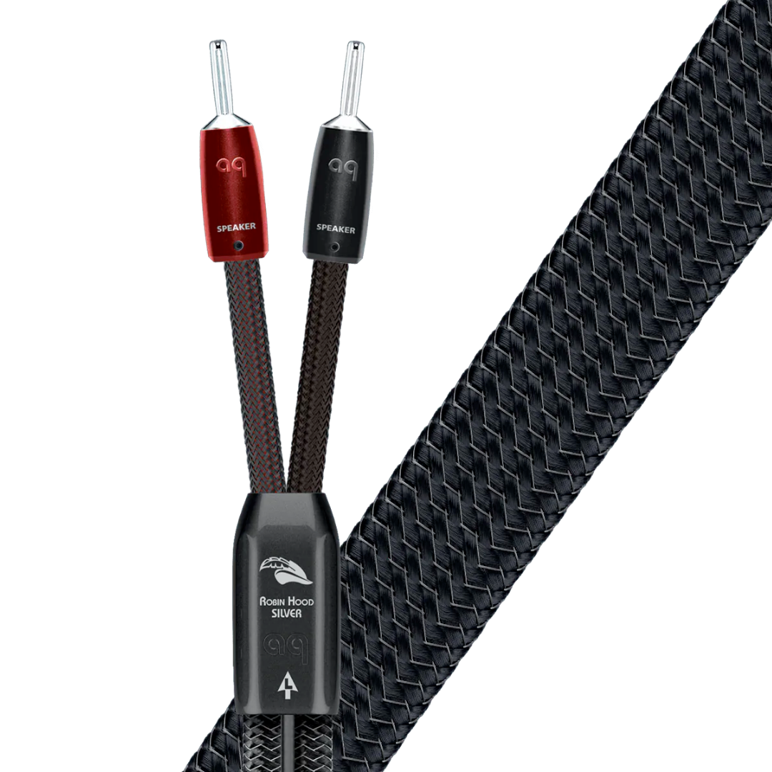 AudioQuest Robin Hood SILVER Speaker Cable - Sold as a Pair