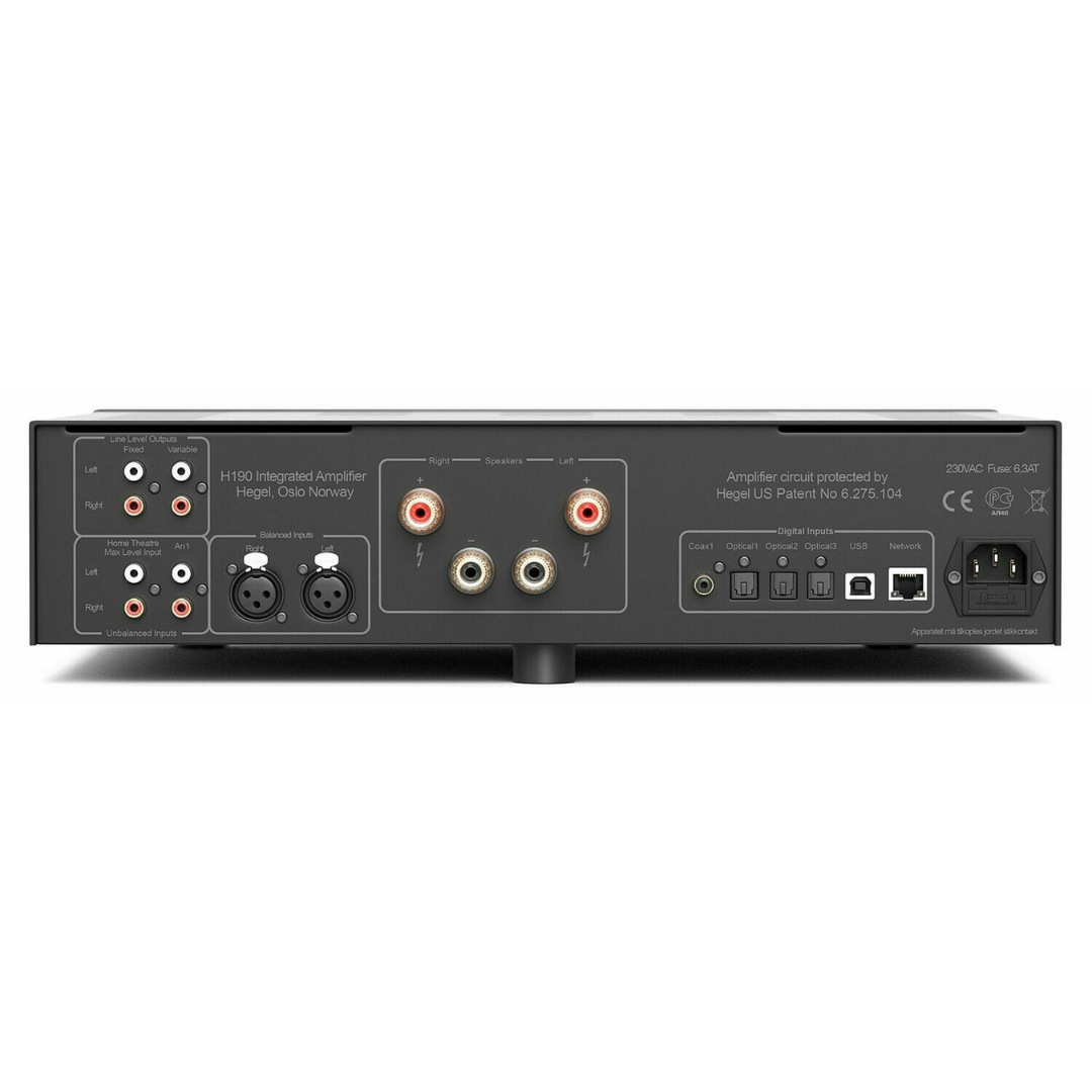 Hegel H190 Integrated Amplifier - Audio Excellence - {{{{ product.product_type }} - Hegel