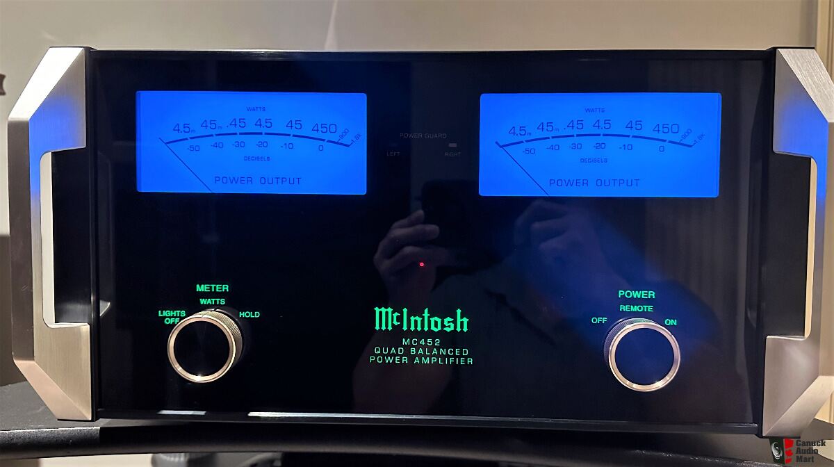 McIntosh Mc452 Power Amplifier. Amazing! (Pre-Owned)