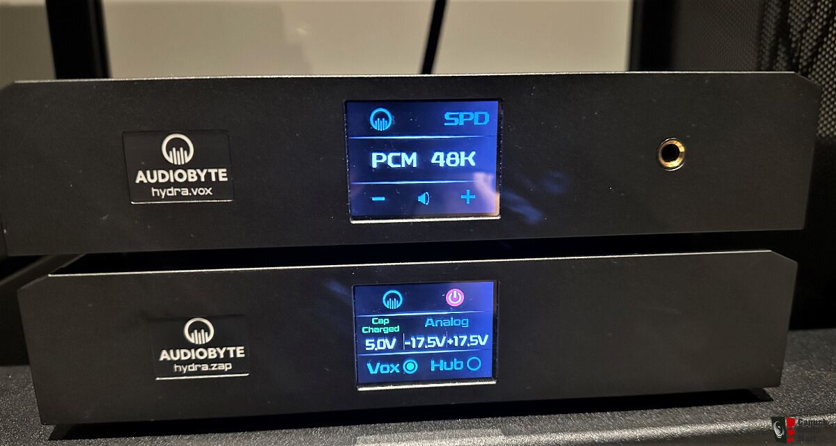 Audiobyte Hydra Vox/Hydra Zap DAC/Headphone Amplifier/Power Supply (Pre-Owned)
