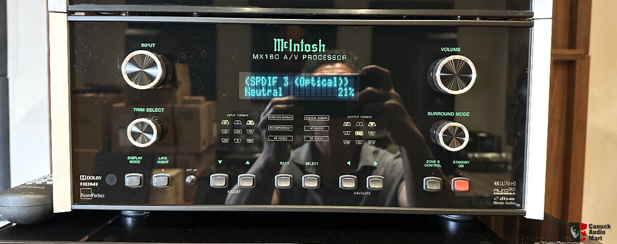 McIntosh MX160 Surround Processor. Was Top of the Line (Pre-Owned)