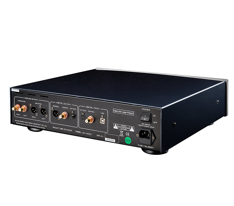 Cayin CS-100CD Tube CD with DAC Inputs (Call/Email For Availability)